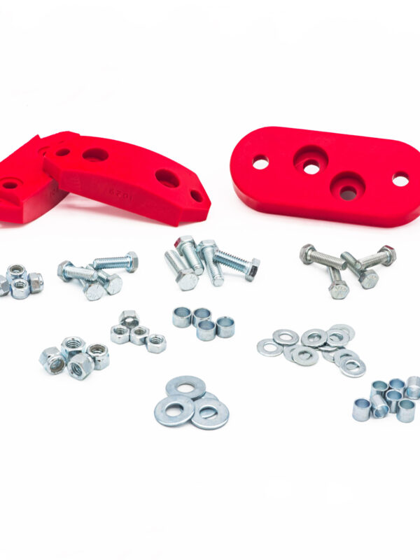 T1 1961-72 Beetle Urethane Complete Gearbox Mount Kit w/ Hardware