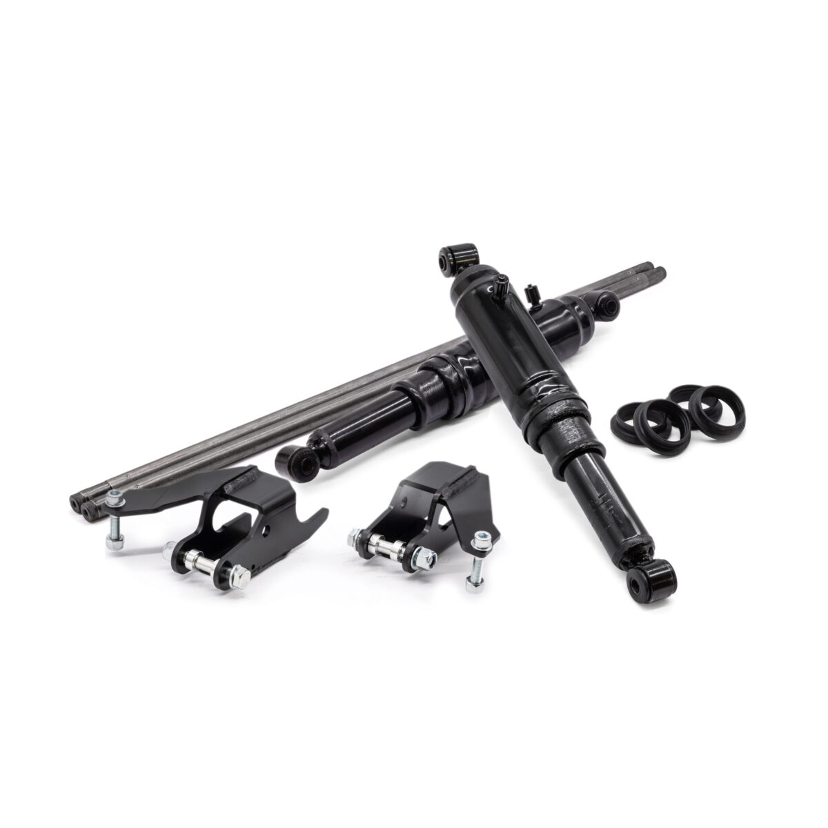 T1 1950-65 Beetle Ghia Link Pin Front Air Ride Kit Bolt on (with Standard Style Air Shocks)