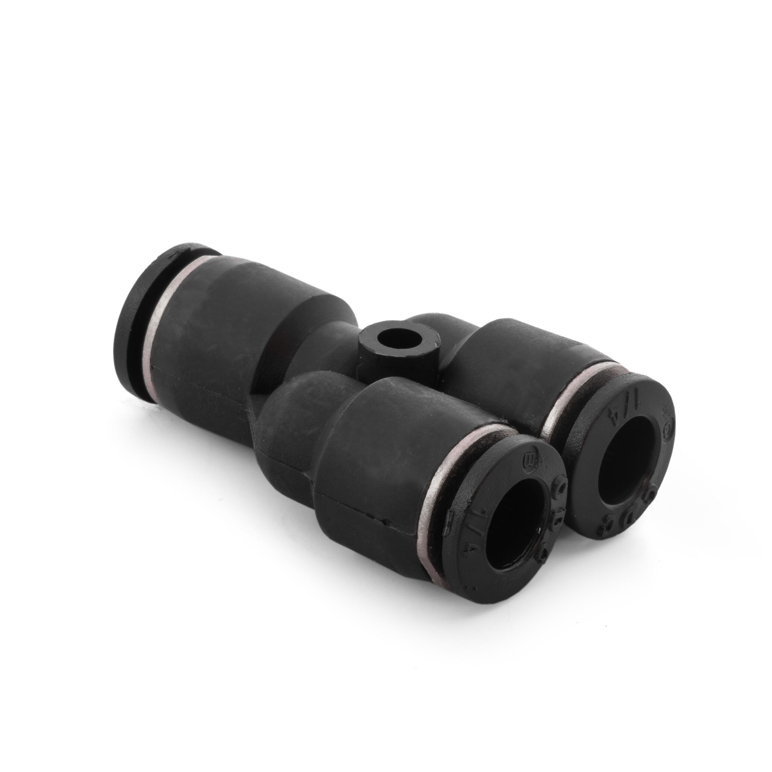 1/4" Y Piece Push Lock, Push Lock PTC