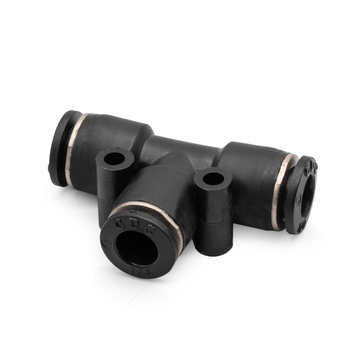 1/4" T Piece Push Lock