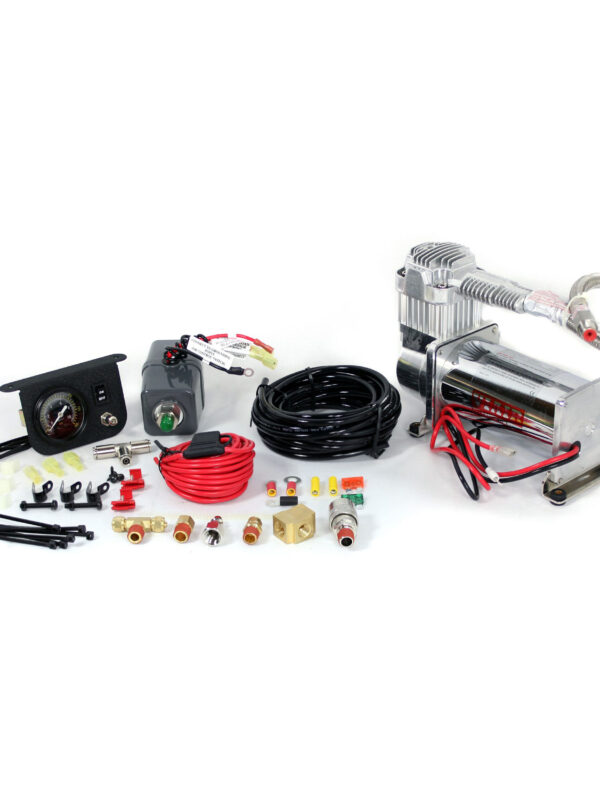 Manual 1 Way Assistive Only Air Ride Management System, 1/4", 1 Valve