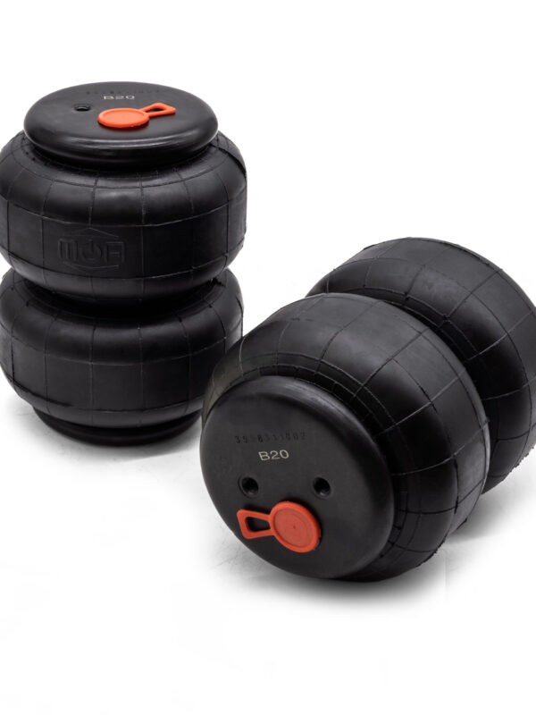 Air Bags B20 MOA Twin Bellow (Single Port) Dual Pack (1x Pair)