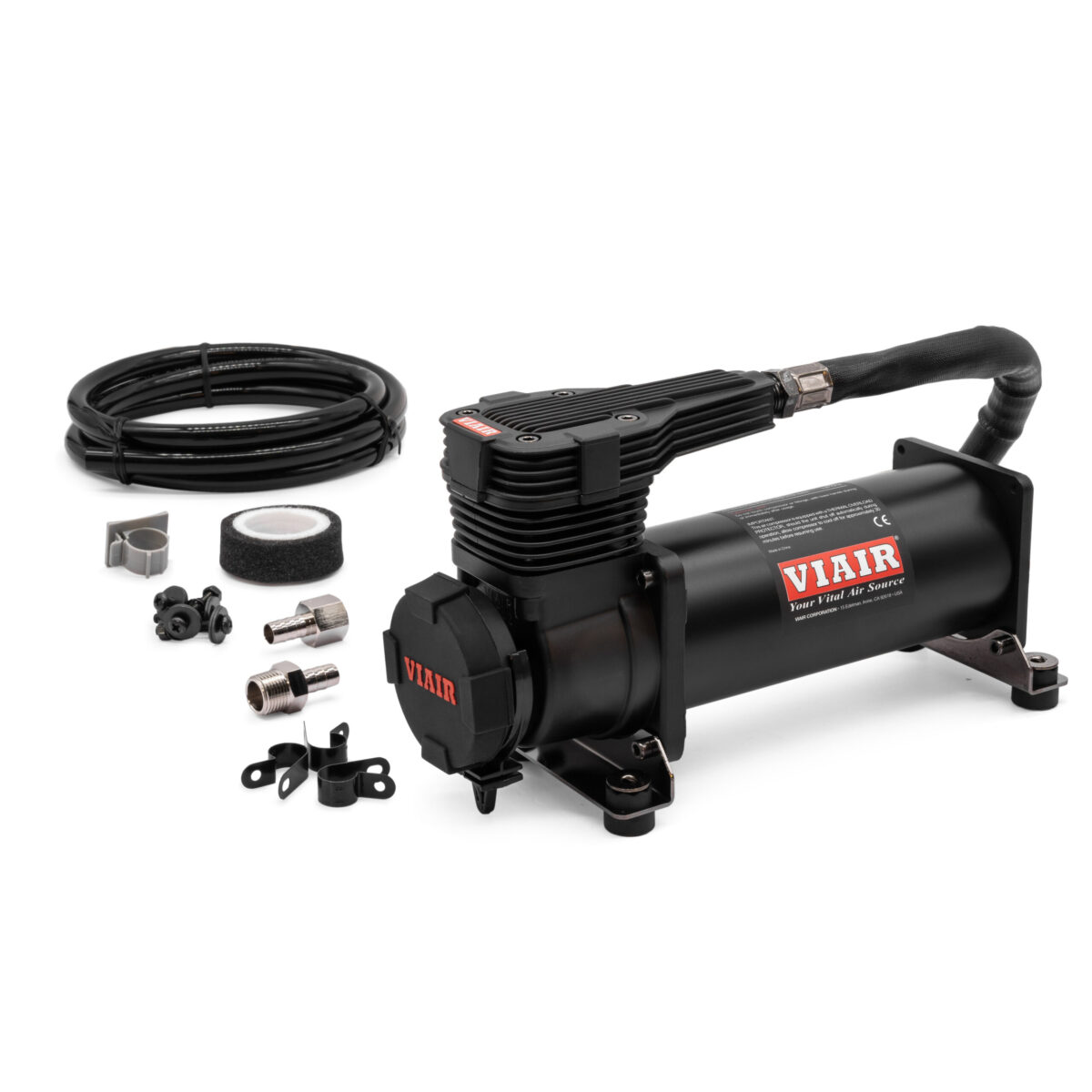 Viair Stealth Black 485C Compressor (100% Duty 200PSI)