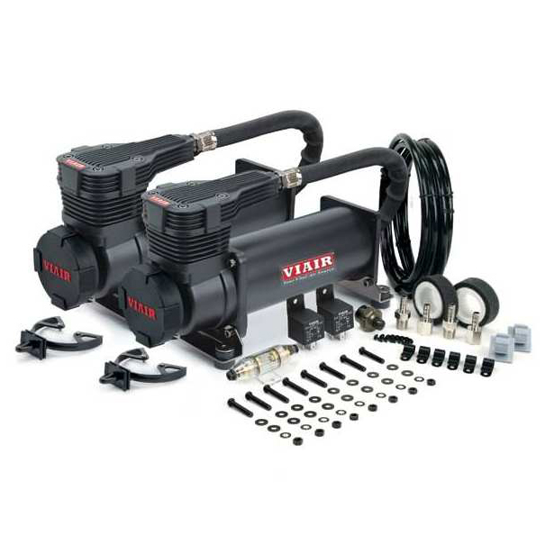 Viair Stealth Black Dual 485C Compressor (100% Duty 200PSI)