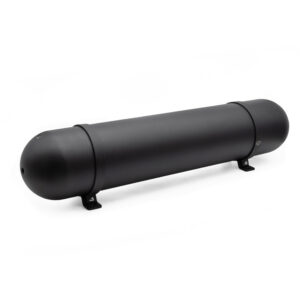 5.0 Gallon MOA Seamless Aluminium Satin Black Air Tank (5x NPT Ports, 200 PSI Rated)
