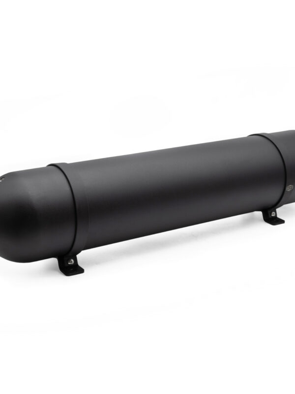 5.0 Gallon MOA Seamless Aluminium Satin Black Air Tank (5x NPT Ports, 200 PSI Rated)