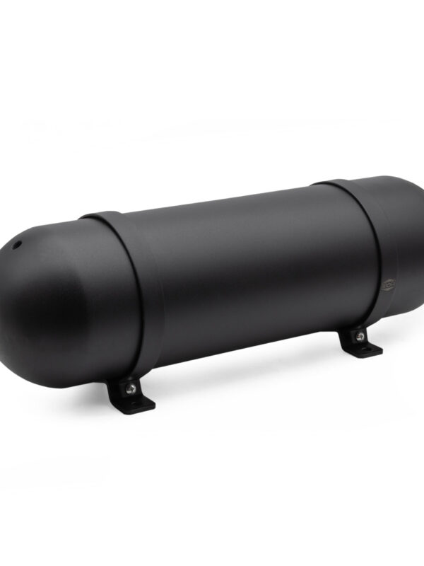 3.0 Gallon MOA Seamless Aluminium Satin Black Air Tank (5x NPT Ports, 200 PSI Rated)