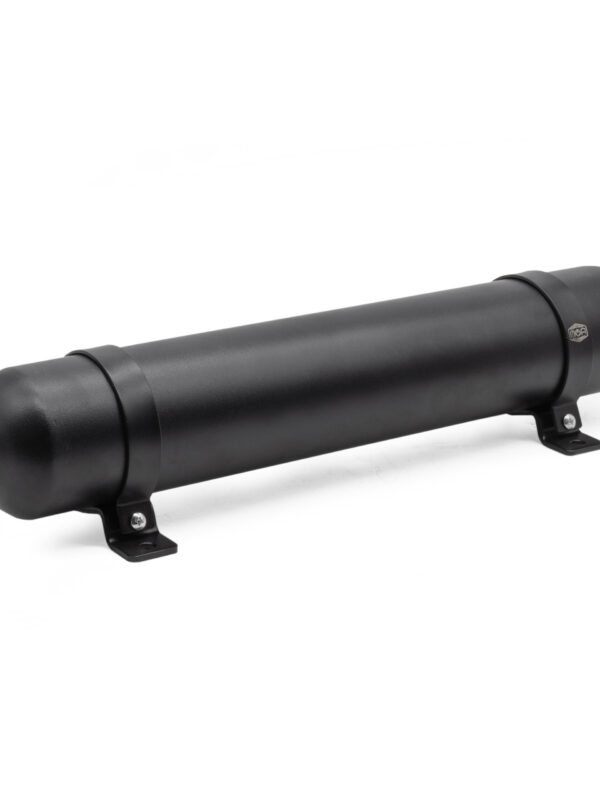 1.0 Gallon MOA Seamless Aluminium Skinny Satin Black Air Tank (5x NPT Ports, 200 PSI Rated)