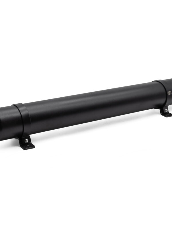 1.5 Gallon MOA Seamless Aluminium Skinny Satin Black Air Tank (5x NPT Ports, 200 PSI Rated)