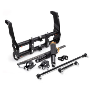 T1 1950-65 Beetle Ghia Link Pin 4" Narrowed Complete Front Air Ride Kit with Gen II Jawbreaker Beam