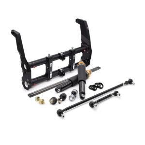 T1 1966-79 Beetle Ghia Ball Joint 4" Narrowed Complete Front Air Ride Kit with Gen II Jawbreaker Beam