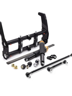 T1 1966-79 Beetle Ghia Ball Joint 4" Narrowed Complete Front Air Ride Kit with Gen II Jawbreaker Beam
