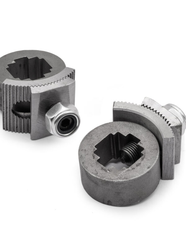 T2 Split Screen / Bay Window Complete Adjuster Kit Pair, Centre Core Broached Boss (For Original and Aftermarket Beams), All Years