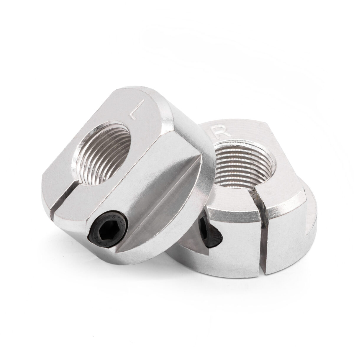 1947-65 Beetle / Ghia Link Pin Billet Spindle Clamp Nut, Pair