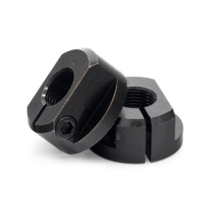 T1 1947-65 Beetle Ghia Link Pin Spindle Clamp Nut Aluminium Pair