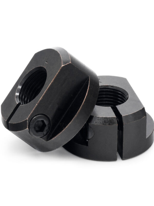 T1 1947-65 Beetle Ghia Link Pin Spindle Clamp Nut Aluminium Pair