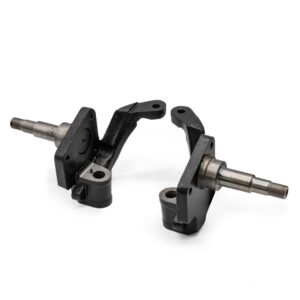 1950-65 Beetle / Karmann Ghia Link Pin Drum 2.5" Dropped Spindles, Black