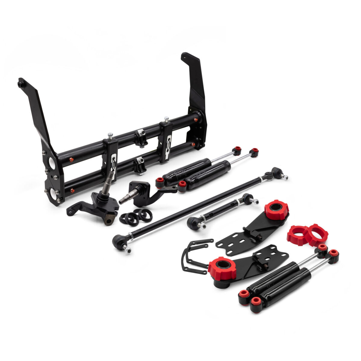 T1 1950-65 Beetle / Ghia 4" Narrowed Link Pin Complete IRS Lowering Kit