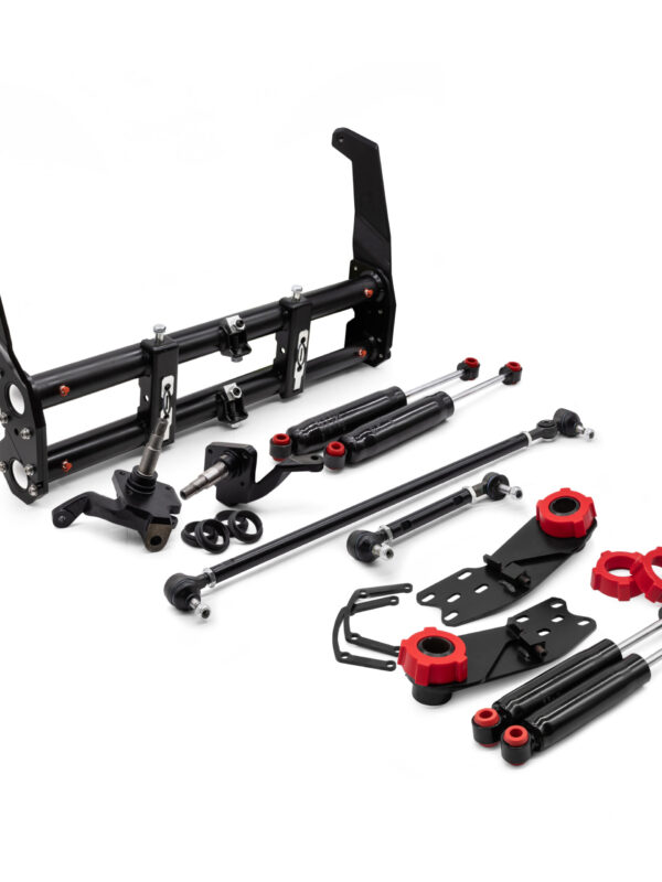 T1 1950-65 Beetle / Ghia 4" Narrowed Link Pin Complete IRS Lowering Kit