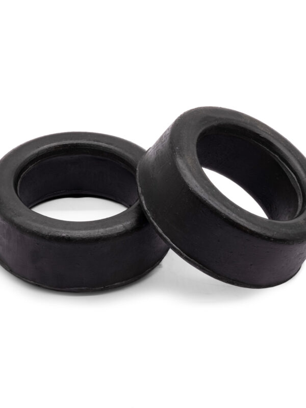 T2 Bay Window Split Screen Rubber Smooth 2 3/8" Spring Plate Bush Pair