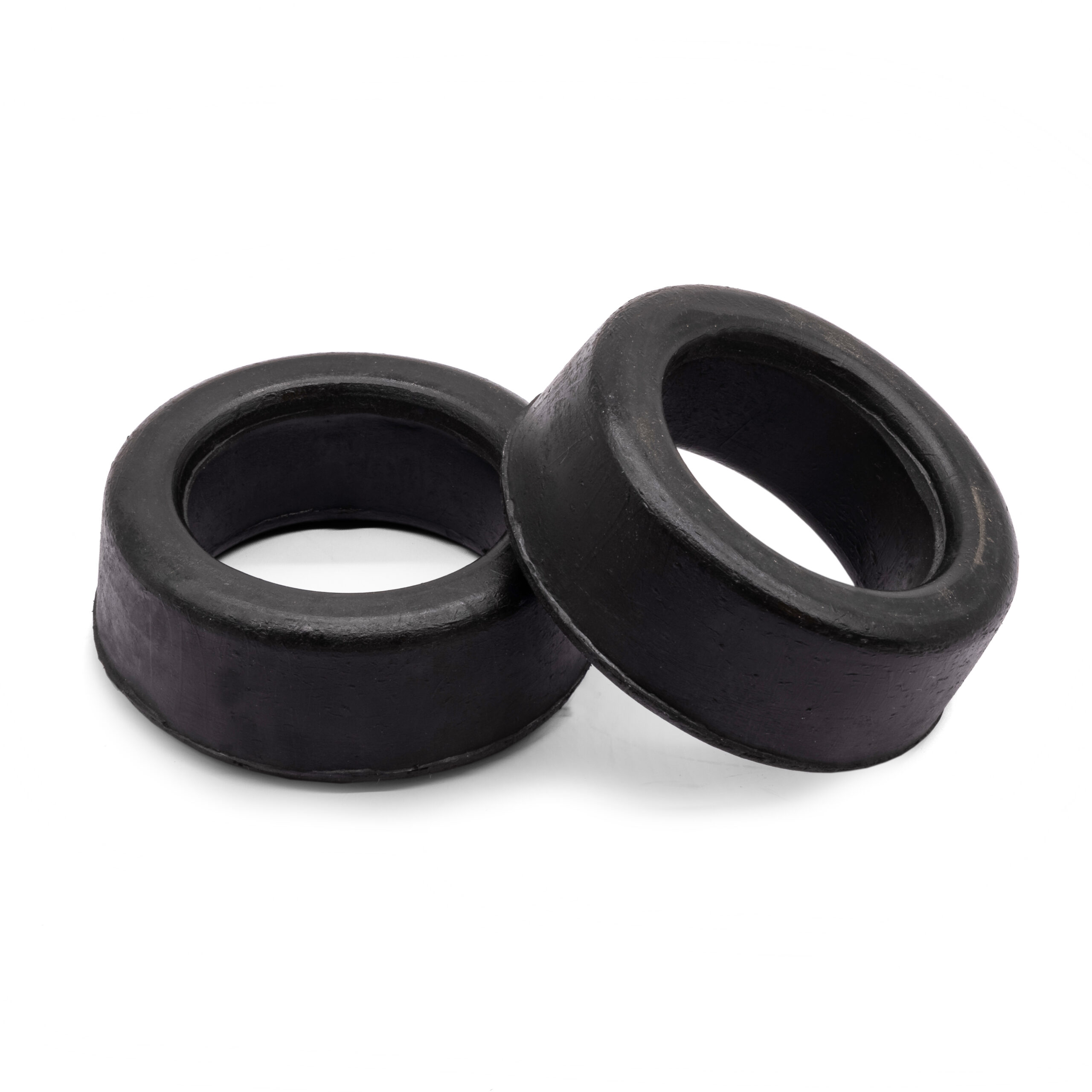 T2 Bay Window Split Screen Rubber Smooth 2 3/8" Spring Plate Bush Pair