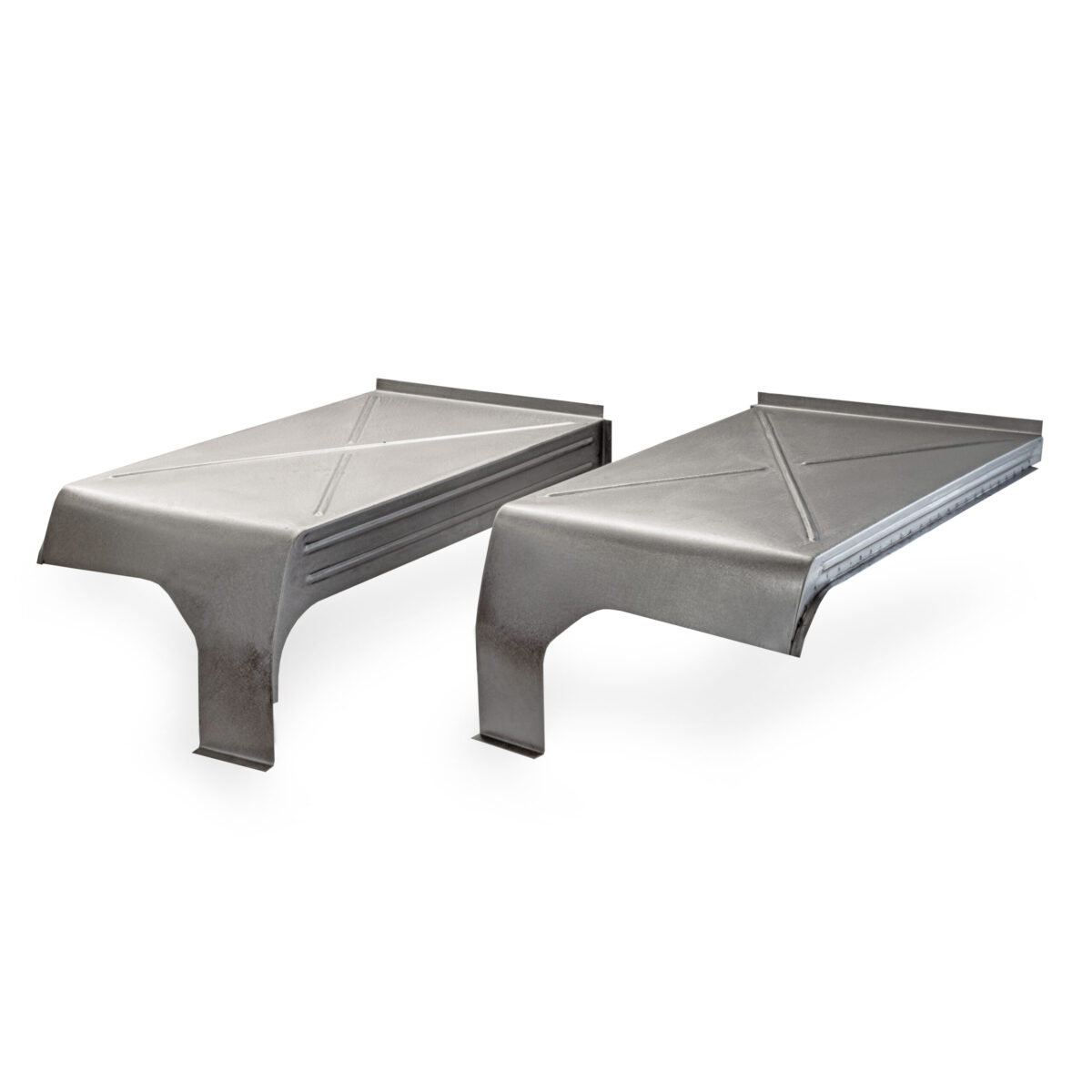 T2 1955-67 Split Screen Premium Front Arch Tubs 40mm Raise