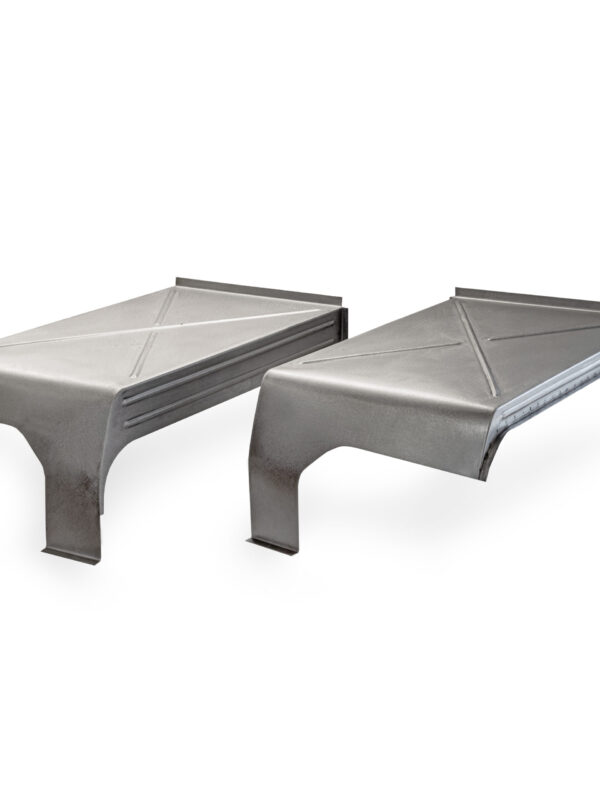 T2 1955-67 Split Screen Premium Front Arch Tubs 40mm Raise