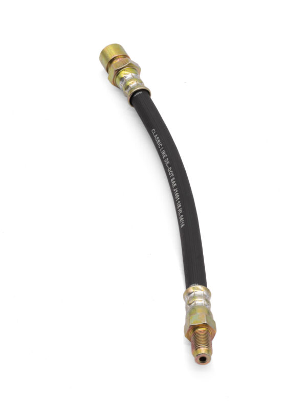 T1 Beetle / Ghia 1302/03 IRS Rear Brake Hose Pipe Line, Drum, 235mm, Each