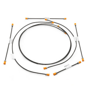 T1 1967-79 (not 1302/03) Hard Brake Line Pipe Kit