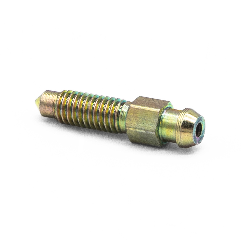 Brake Bleed Valve for Drum Wheel Cylinder, M6 x 38mm
