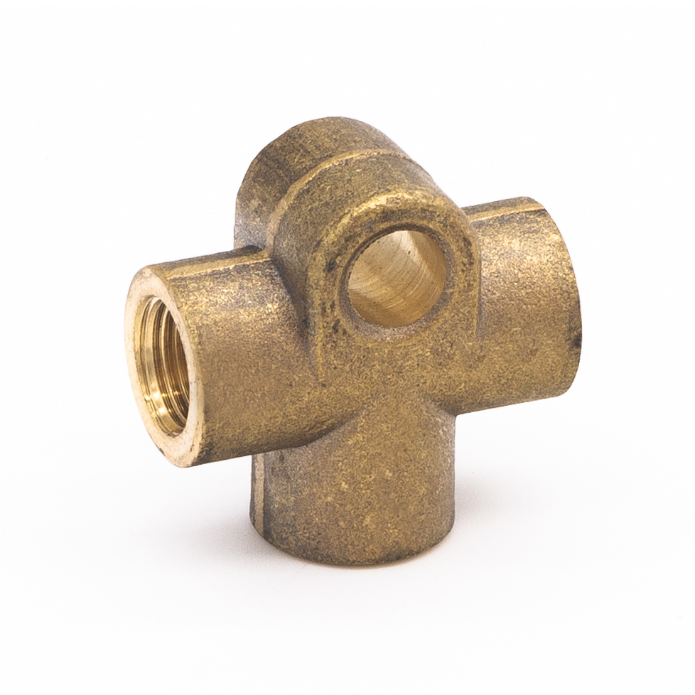Brake Hard Line Pipe Connector T-piece