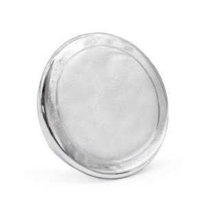 Fuch Plain Style Alloy Wheel Centre Hub Cap Chrome, Each