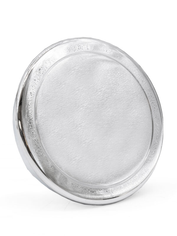 Fuch Plain Style Alloy Wheel Centre Hub Cap Chrome, Each