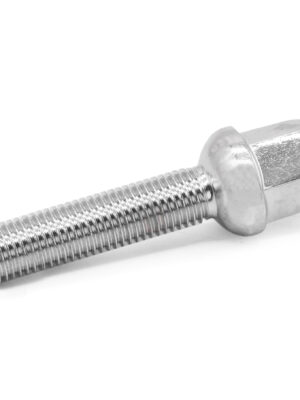 M12x1.5 Chrome Radiused Wheel Bolts 50mm