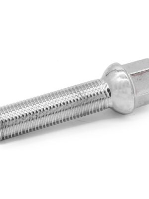 M14x1.5 Chrome Radiused Wheel Bolts 50mm