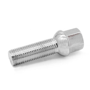 M14x1.5 Chrome Radiused Wheel Bolts 40mm