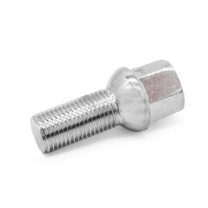 M14x1.5 Chrome Radiused Wheel Bolts 27mm
