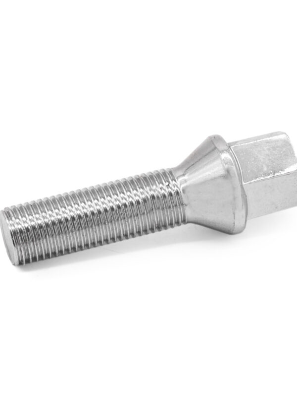 M14x1.5 Chrome Tapered Wheel Bolts 40mm