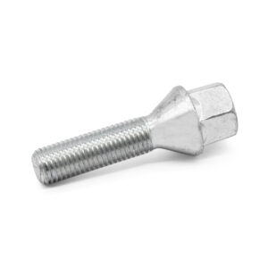 M12x1.5 Chrome Tapered Wheel Bolts 37mm