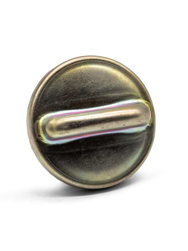 T1 / T3 1967-71 Metal Fuel Tank Cap w/o Lock, Through Wing Fill Neck Style