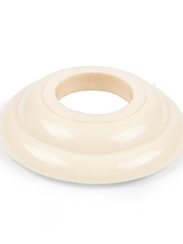 Escutcheon, Window Winder / Door Handle, Ivory Cap