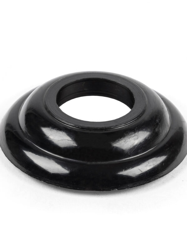 Escutcheon Window Winder / Door Handle, Black Cap