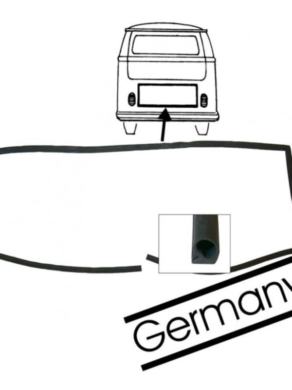 T2 1971-79 Bay Window Engine Lid Compartment Seal