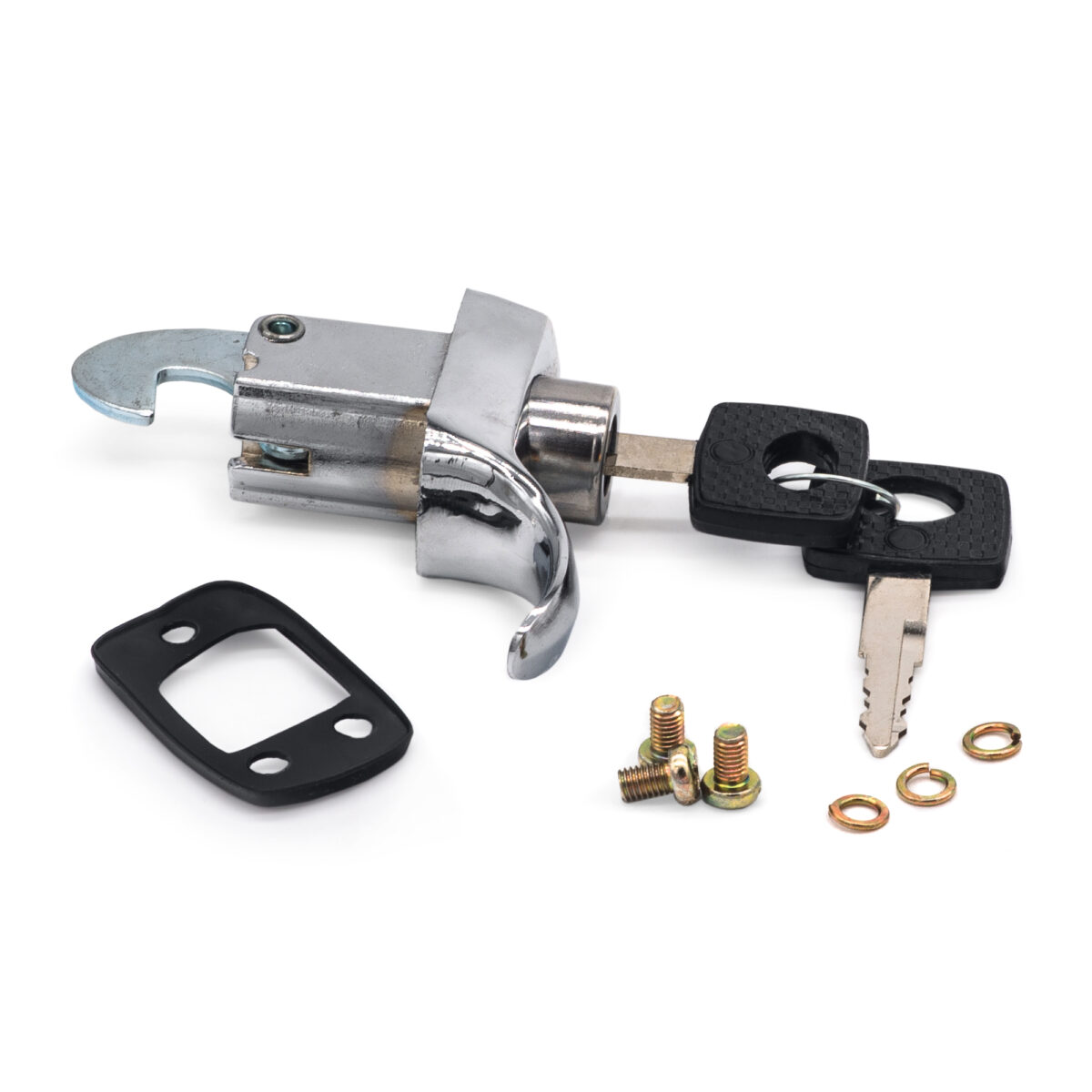 T1 1966-71 Beetle Chrome Engine Lid Lock Latch w/ Key