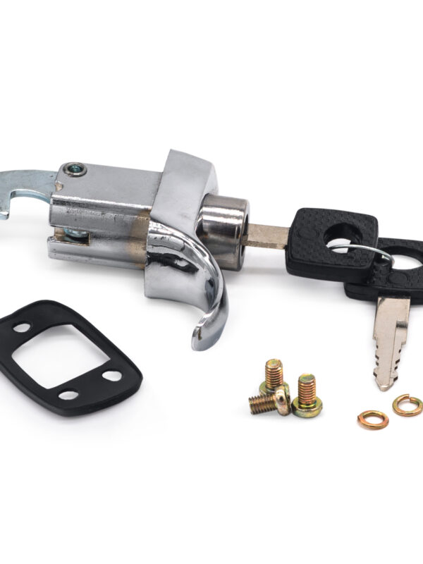 T1 1966-71 Beetle Chrome Engine Lid Lock Latch w/ Key