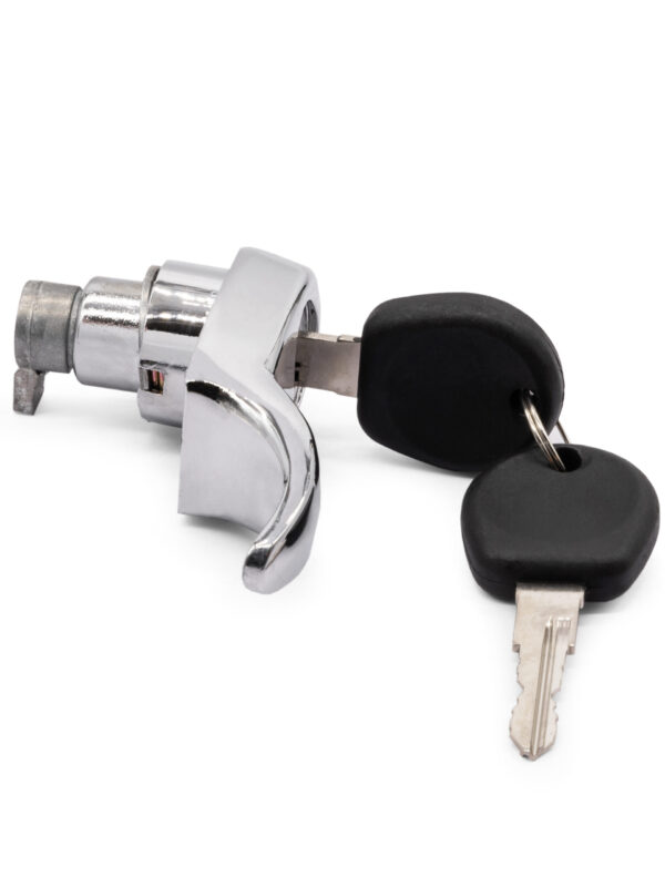 T2 1967-71 Chrome Tailgate Hatch Lid Lock Latch w/ Key