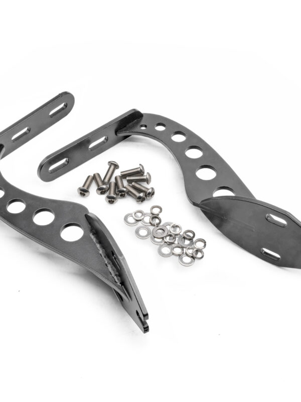 Beetle Decklid Standoffs Hinge Brackets, Raw