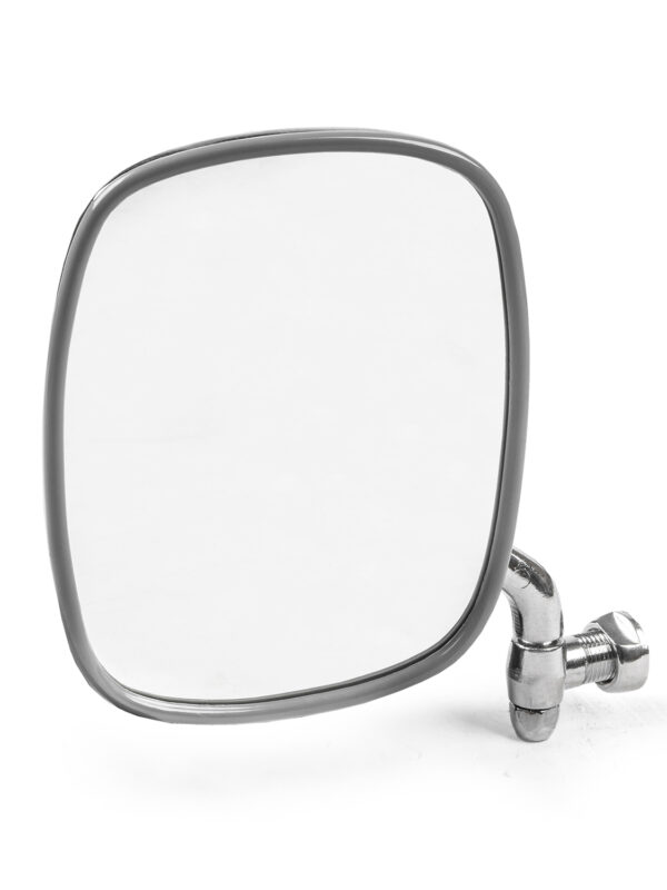 1967-79 Bay Window Chrome Left Wing Mirror, Grey Beading