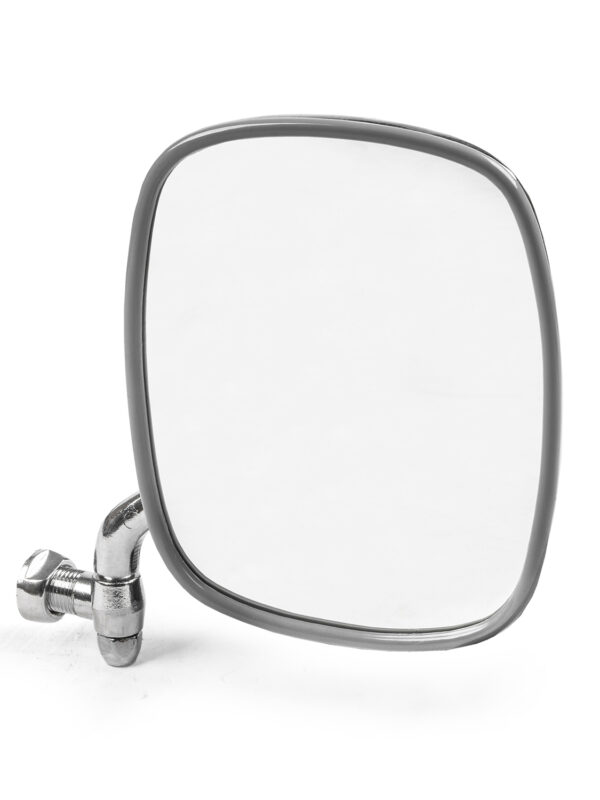 1967-79 Bay Window Chrome Right Wing Mirror, Grey Beading