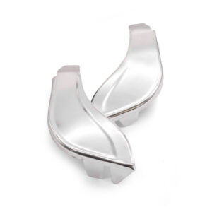 T1 Beetle Rear Wing Fender Stone Guards, Stainless, Pair